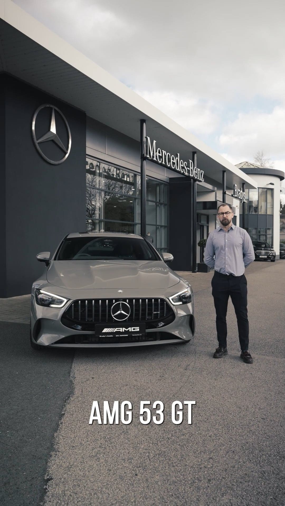 Mercedes AMG GT53 walkaround social media reel by Kenji Media